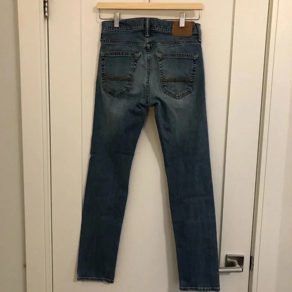3/$25 ❥ Abercrombie & Fitch 26 x 30 Mid Rise Medium Mid Wash Skinny Jeans Y2K - Picture 4 of 10